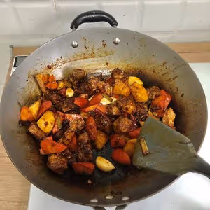 香到隔壁鄰居突然來敲門問我要菜譜的紅燒排骨