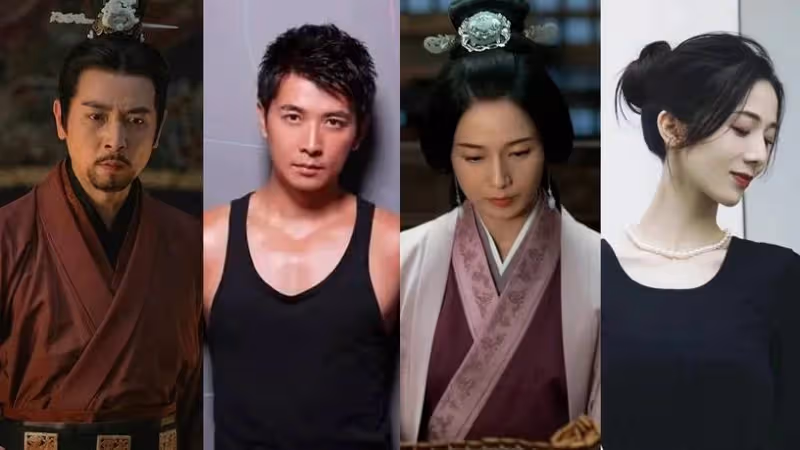 《月升滄海》9戲骨年輕舊照!「文帝」保劍鋒是硬漢帥哥,「蕭元漪」曾黎踢館浪姐