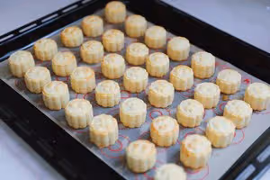 一口一個｜迷你酥皮月餅🥮低糖快手