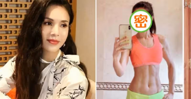 56歲李若彤曬健身照，年過半百卻依舊美若少女，網友：真的不會變老？