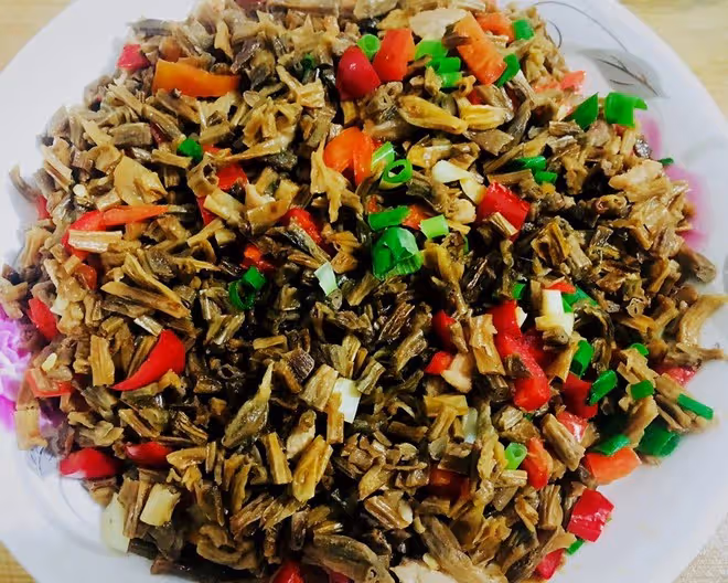 干豆角肉末～下飯菜