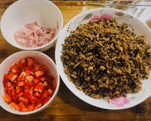 干豆角肉末～下飯菜