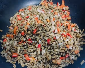 干豆角肉末～下飯菜