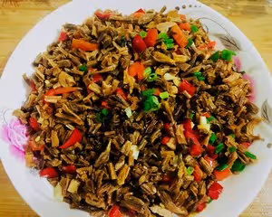 干豆角肉末～下飯菜