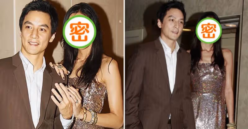 「吳彥祖夫婦」有夫妻相，混血妻子穿抹胸裙氣質高級，異域臉美艷真旺夫