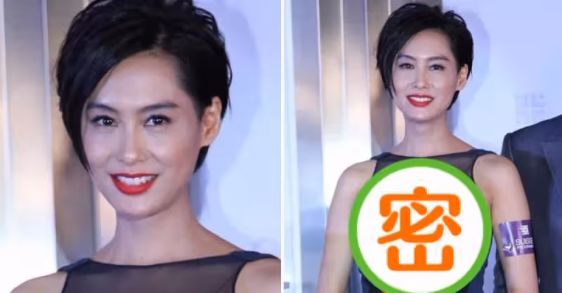 朱茵身材不是裝出來的，緊身裙上拼勾人黑紗，「3D身材」曲線立體視覺突出，網友：婀娜身姿讓人心動