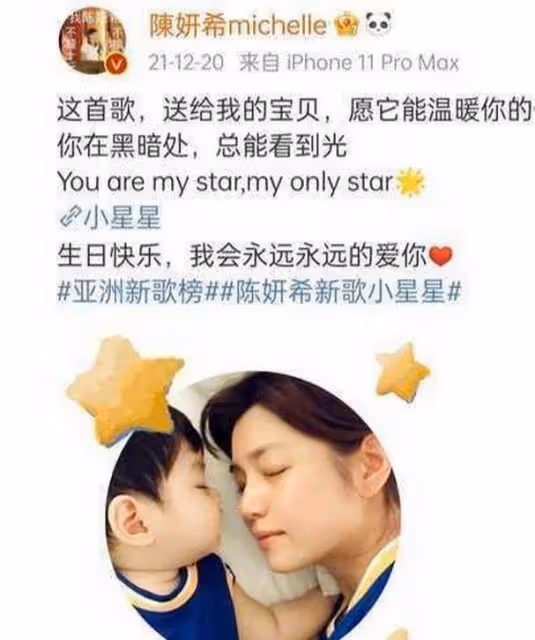 陳妍希帶兒子現身機場！小星星「長相清秀+身高喜人」，五官復刻爸爸陳曉，網友驚呼：基因太強大