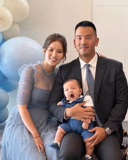 幸福!香港知名女星為外孫辦百日宴,三姐「包租婆」元秋現身道賀