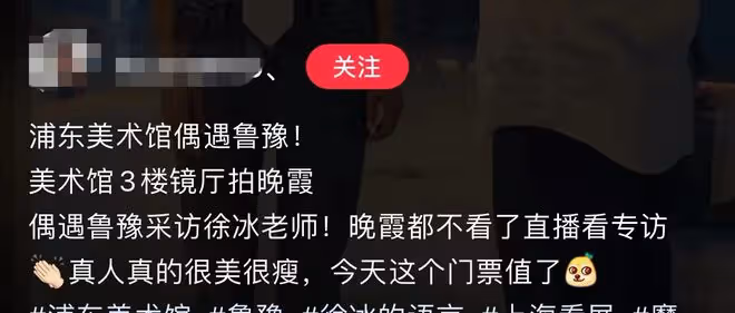 52歲魯豫現身美術館被偶遇,為拍攝將遊客攔在一旁,尬笑採訪被嘲