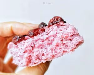 蔓越莓紫薯發糕#北鼎養生壺食譜#