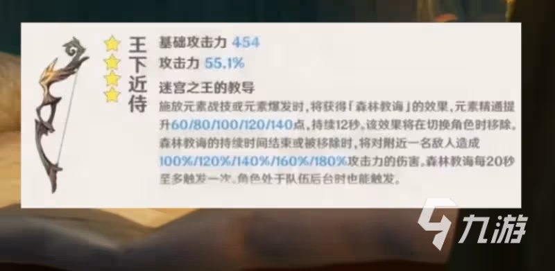 原神須彌鍛造武器屬性 須彌鍛造武器詳情介紹