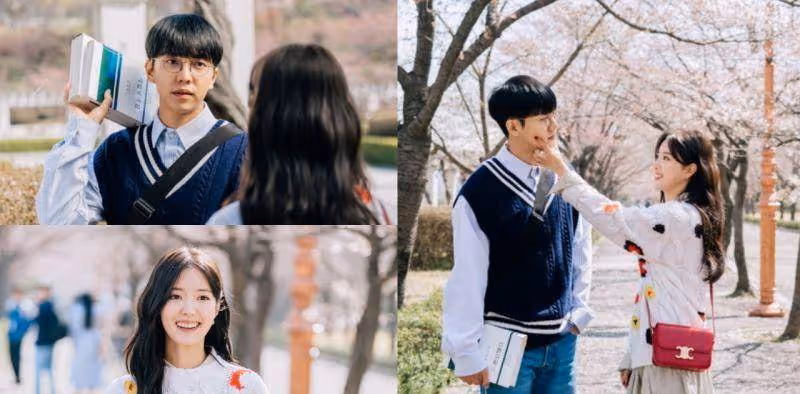 （依法相愛）李升基&李世榮變乖巧大學生&美貌校花，櫻花樹下告白