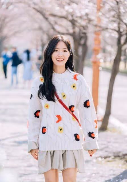 （依法相愛）李升基&李世榮變乖巧大學生&美貌校花，櫻花樹下告白