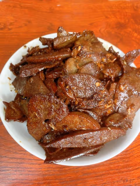 香煎豬肝