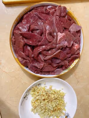 香煎豬肝