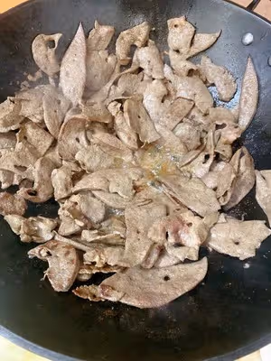 香煎豬肝