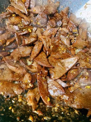 香煎豬肝