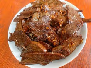 香煎豬肝