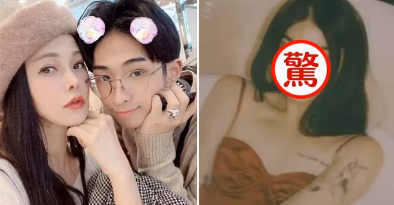伊能靜兒子再穿女裝！大秀鎖骨和大長腿，動作眼神完美拿捏女生精髓，網友：下一個金星？