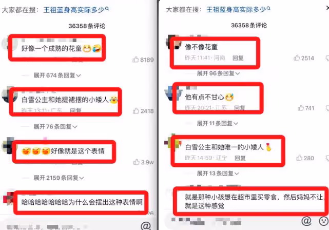 王祖藍李亞男上熱搜,形象對比被全網嘲笑,同框差距太過違和!