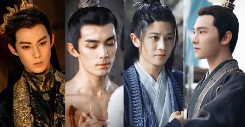 網票選2022古偶男主顏值TOP 9！楊洋才第六，王鶴棣從古裝醜男變古裝美男