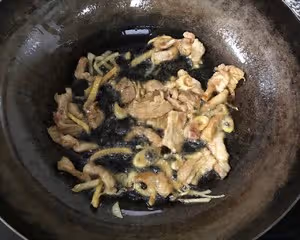 蓮藕炒肉絲