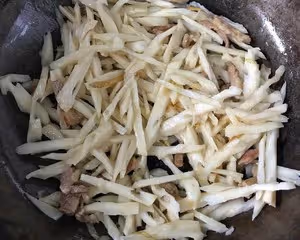 蓮藕炒肉絲