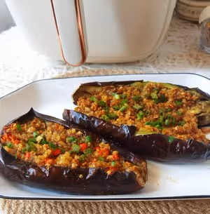 🔥蒜蓉烤茄子🍆｛空氣炸鍋食譜｝