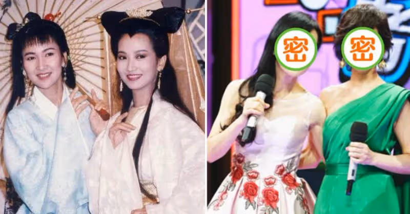 64歲小青陳美琪罕見曬合影，《新白娘子傳奇》開播30周年，素顏上鏡不怕皺紋，網友：想念兩位女神