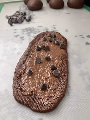三重巧克力麵包