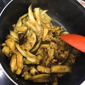 少油版🍆肉沫茄子蓋澆飯