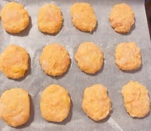 減脂餐｜烤箱版麥樂雞塊，低卡解饞‼️