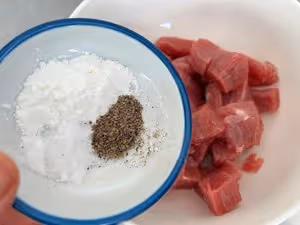 蒜香牛肉粒——健康又好吃的家常菜