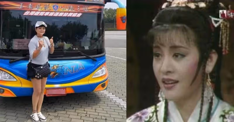 64歲易淑寬轉行遊覽車叫賣工作，直言利潤驚人。被酸沒戲拍才來，霸氣回懟：我拒絕拍戲