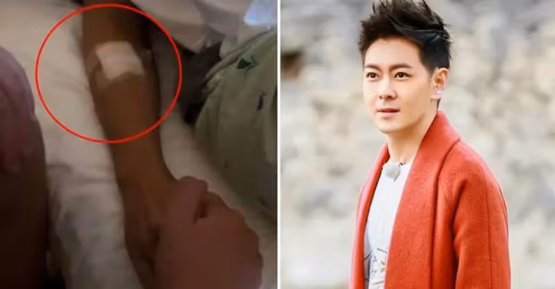 林志穎老婆公開病房照：林志穎瘦了很多，手臂上還貼著紗布