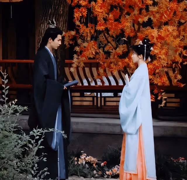 白鹿《寧安如夢》男裝好颯!謝危毛領路透反差大,女二顏值驚艷