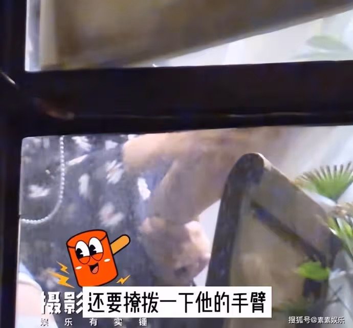 董潔飯局與男子熱聊，摟脖牽手關係不一般