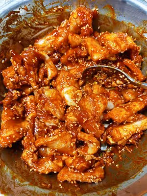 韓式辣醬烤五花肉(空氣炸鍋版)