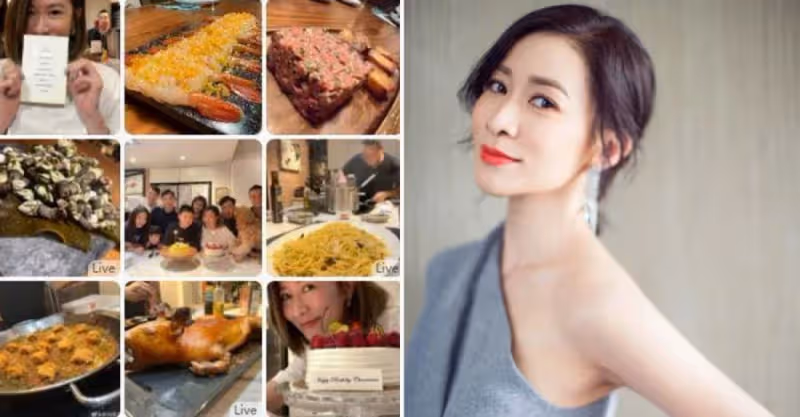 47歲佘詩曼曬美食，6道菜都很「豪氣」，網友：原諒我孤陋寡聞