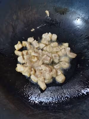 低脂菜~口蘑炒雞丁
