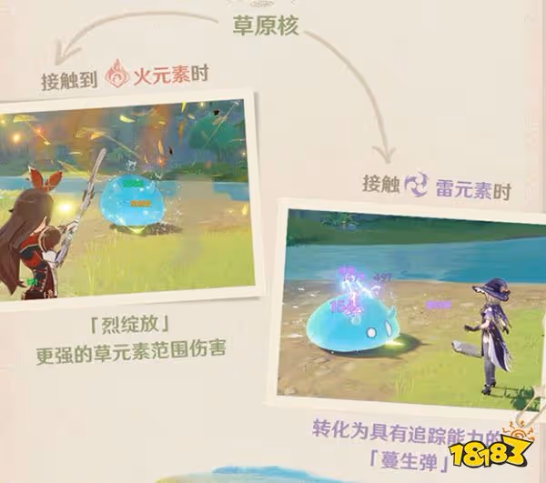 原神草元素可以擴散嗎? 草元素和風元素反應介紹