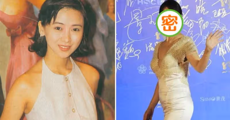 53歲翁虹近照曝光還是瓜子臉，穿深V裙同框何賽飛，牛奶肌身形窈窕，網友：美到認不出！