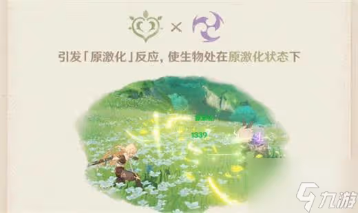 原神草系元素反應效果一覽