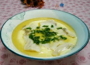 魚片蒸蛋