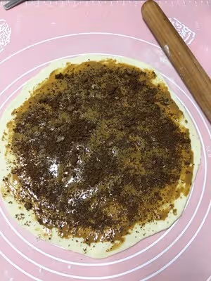 甜甜的糖花捲