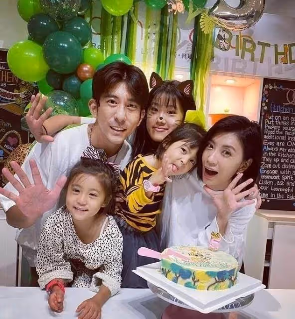 賈靜雯為女兒慶祝7歲生日,咘咘等比例長大,繼承爸媽高顔值,雙眼漂亮到讓人嫉妒!
