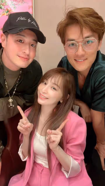 王心凌曬與2男星合照　網驚呼：都是青春里的人！