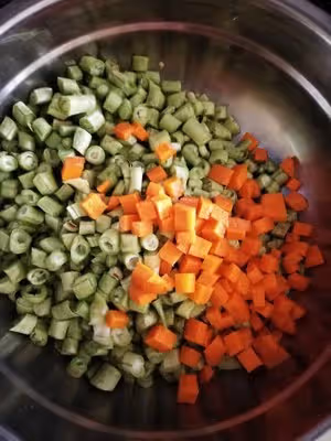 肉沫豆角土豆，簡單易上手炒菜，米飯好搭檔