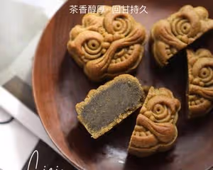 🔥網紅凍頂烏龍茶月餅🌿怎麼可以這麼好吃‼️