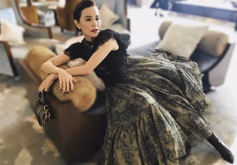 鄭秀珍郭妃麗不算最美,她才是永遠的新加坡一姐,如今53歲越活越少女